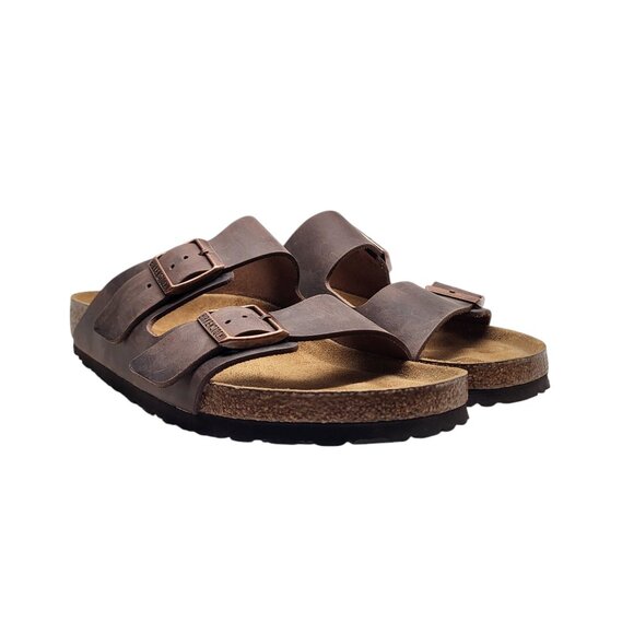 Birkenstock Arizona Soft Footbed Sandals in Brown Men's Size 42 EU 9-9.5 US - Picture 4 of 8